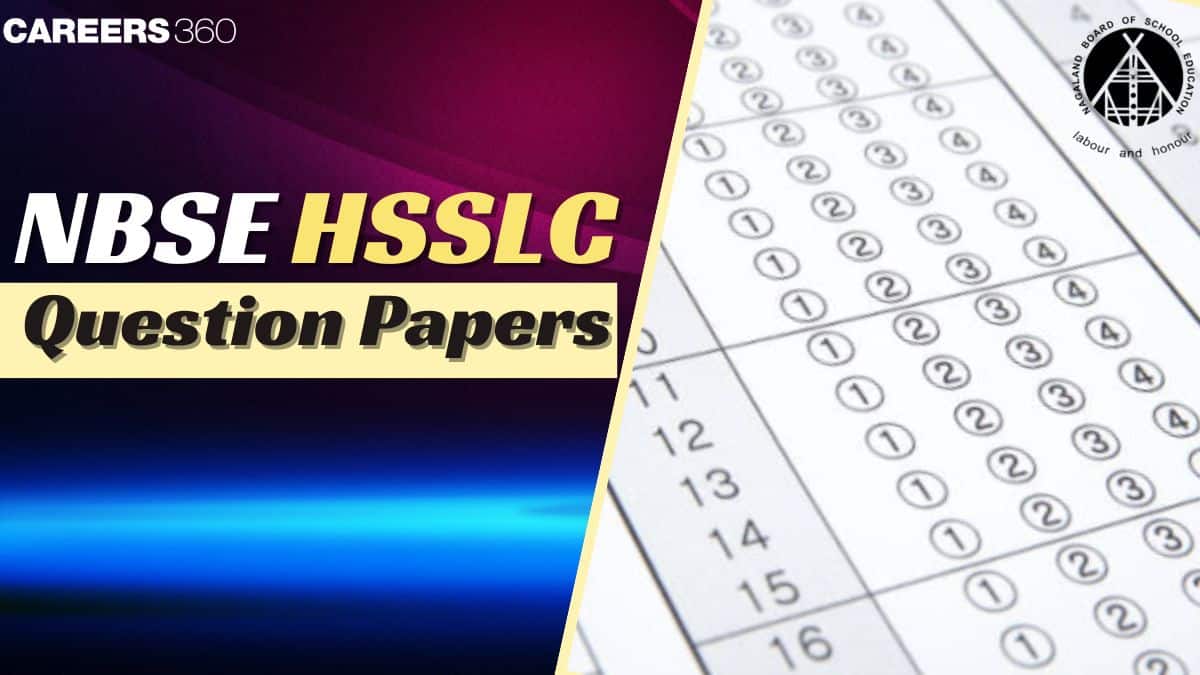 NBSE HSSLC Question Papers 2024-25 - Download Previous Years Papers Pdf